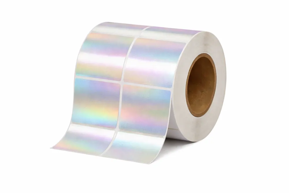 Plain Holographic Film Label